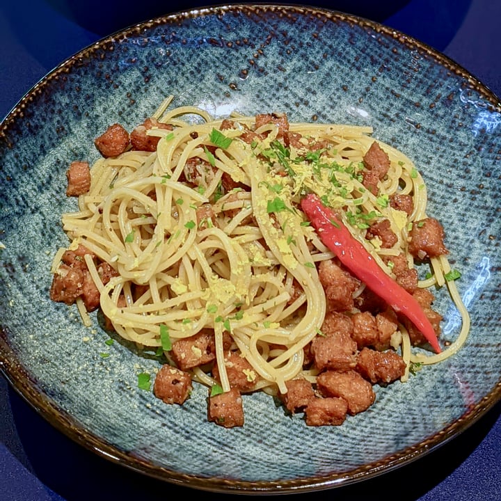 photo of Green Common Singapore Omni Luncheon aglio olio shared by @xinru-t on  31 May 2022 - review