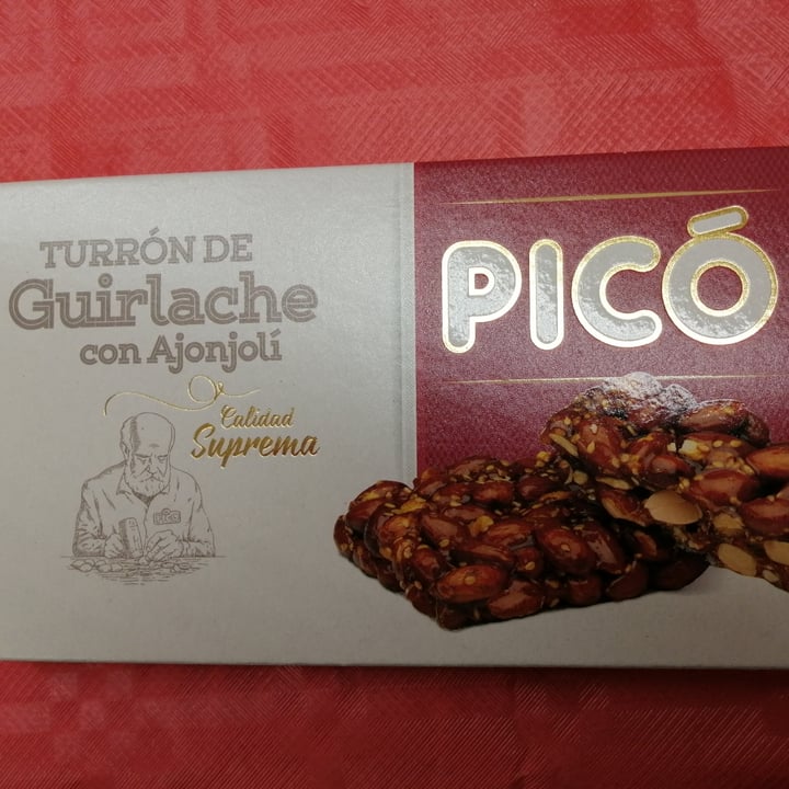 photo of Picó Turrón de Guirlache Con Ajonjolí shared by @parutto on  12 Dec 2020 - review