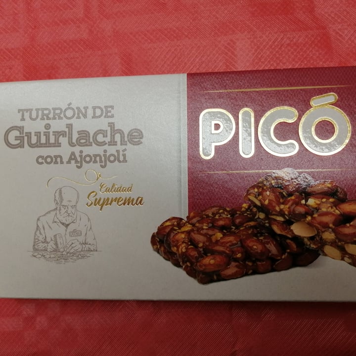 review photo of Picó Turrón de Guirlache Con Ajonjolí shared by @parutto on 12 Dec 2020 - review