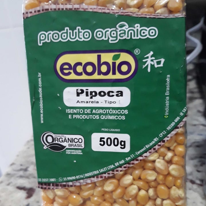 photo of Ecobio Pipoca Orgânica shared by @jp3 on  29 Jan 2022 - review