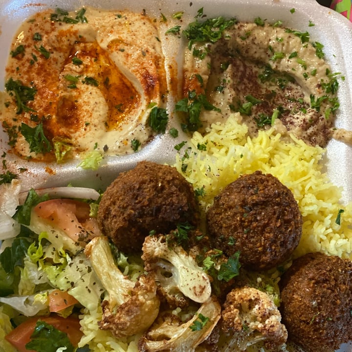 photo of Petra Grill Vegetarian Combo shared by @gracelovesanimals on  14 Feb 2022 - review