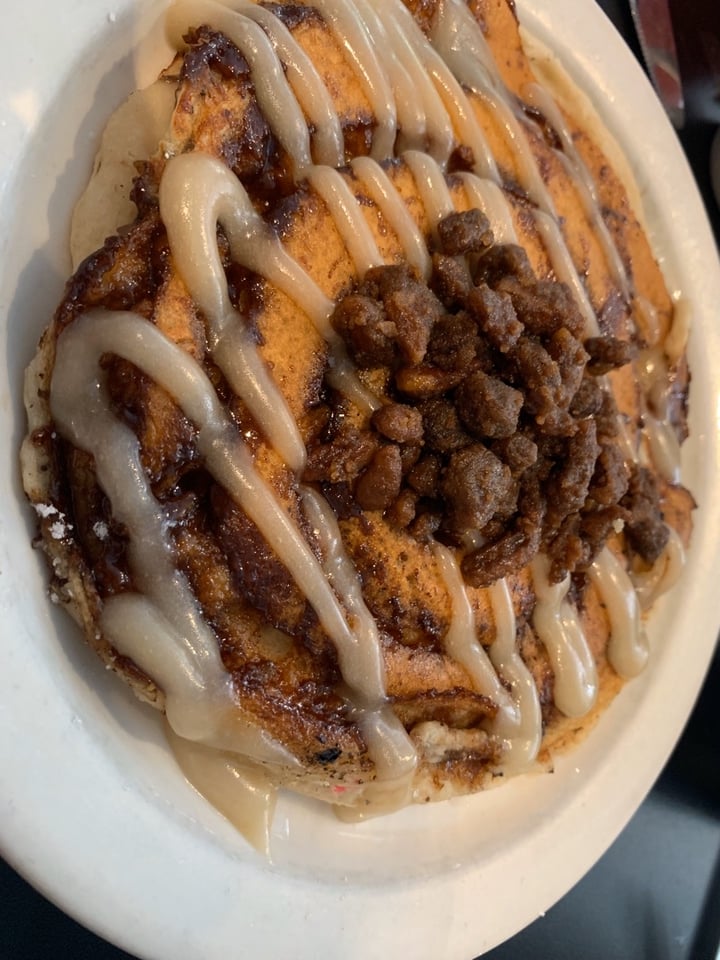 photo of Champs Diner Cinnamon Swirl Pancakes shared by @mariajamison on  24 Mar 2020 - review