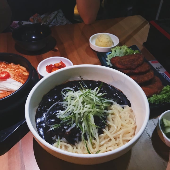 photo of The Boneless Kitchen Jajangmyeon (Black Soybean Paste Noodles) shared by @mariaubergine on  30 Aug 2020 - review