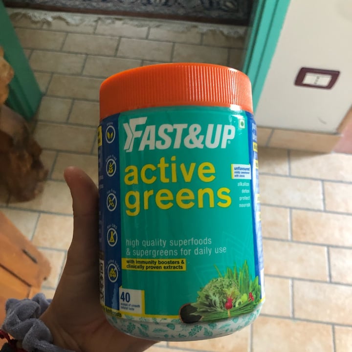 photo of fast&up active greens shared by @giulimaz on  28 May 2022 - review