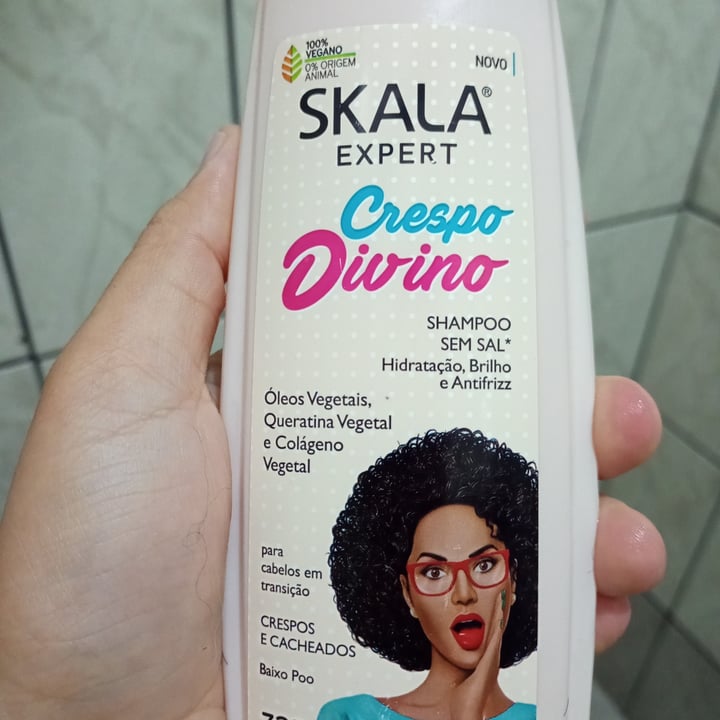 photo of Skala Shampoo Crespo Divino shared by @larissajesus on  09 May 2022 - review