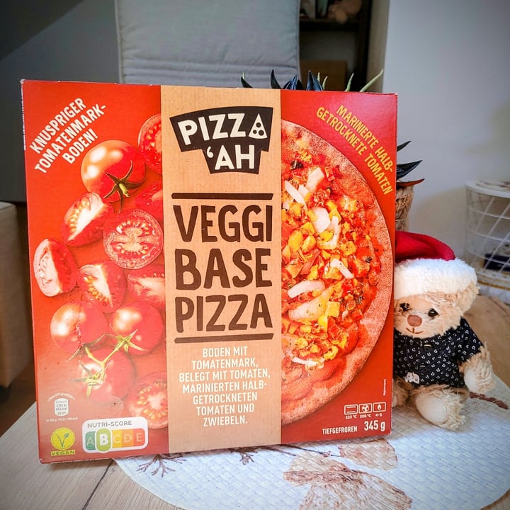 photo of PIZZ‘AH Veggi base pizza shared by @bubi-the-bear on  15 Aug 2022 - review