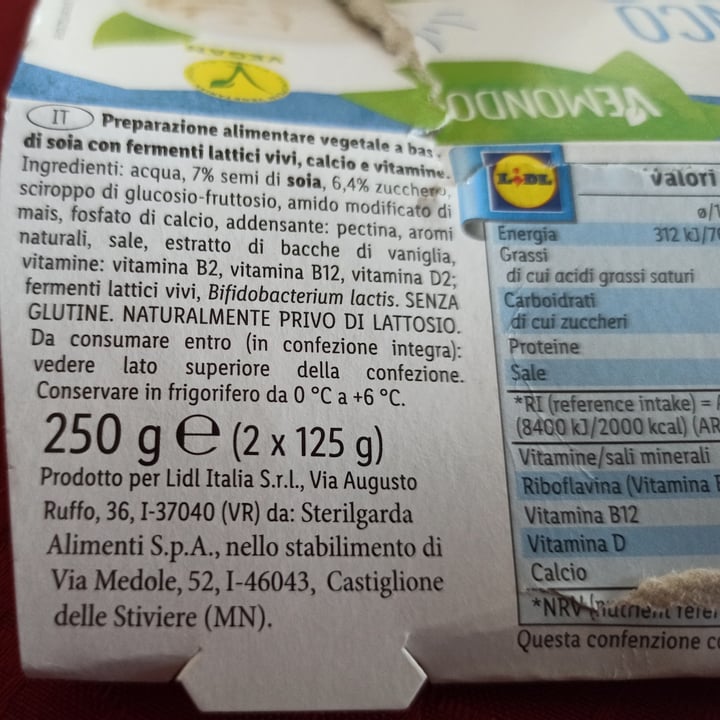 photo of Vemondo Soyo bianco shared by @giuliacheru on  25 Mar 2022 - review