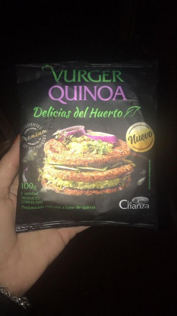 review photo of La Crianza Vurger de Quinoa shared by @mrmercado on 13 Apr 2020 - review