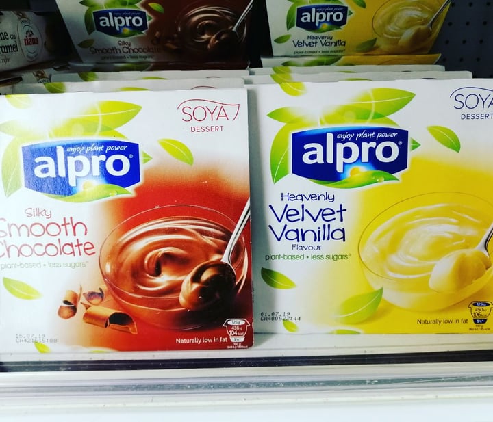 photo of Alpro Velvet Vanilla Soya Dessert shared by @vegandiaries on  14 Feb 2019 - review