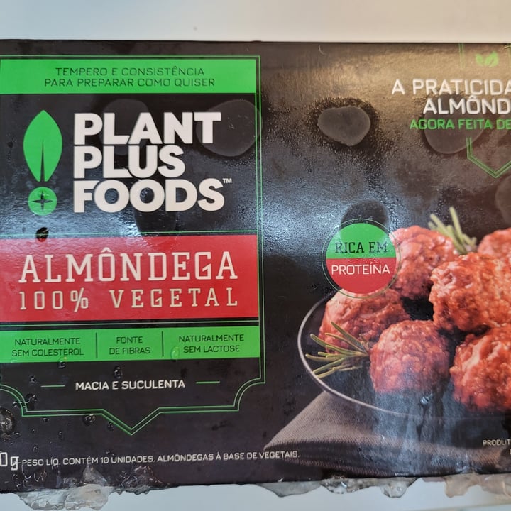 photo of Plant Plus Foods Almôndega Vegetal shared by @diogof on  10 Jun 2022 - review