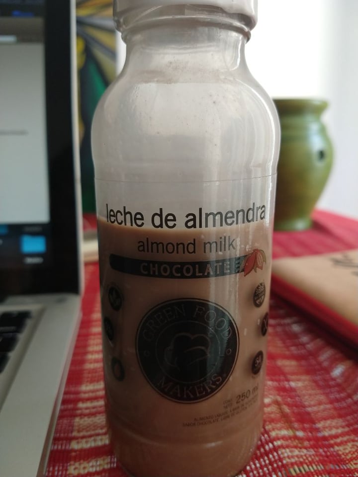 photo of Green Food Makers Leche de Almendras con Chocolate 250ml shared by @maroo8677 on  08 Jan 2020 - review