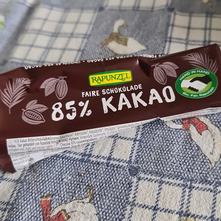 review photo of Rapunzel Faire Schokolade 85% Kakao shared by @sarazathoth on 06 May 2022 - review