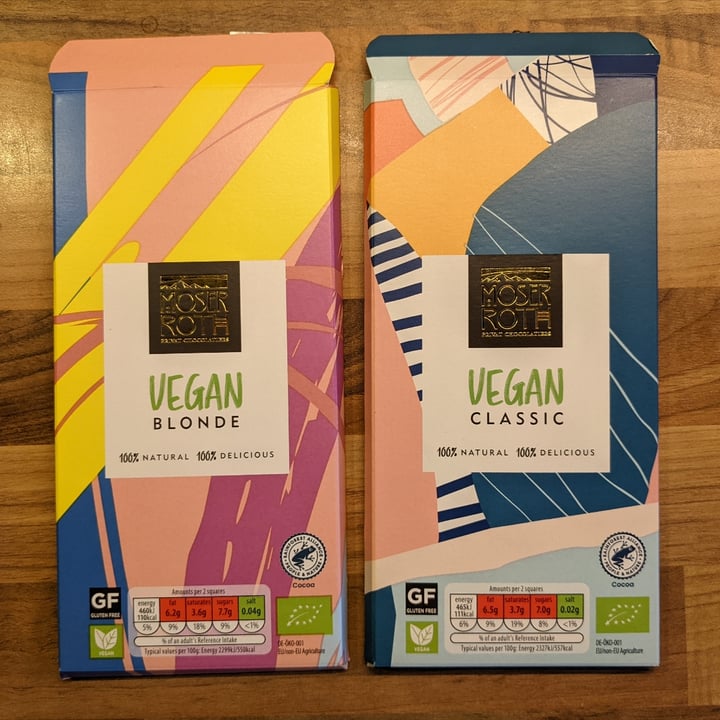 review photo of ALDI Moser Roth Vegan Classic Chocolate shared by @marcinzalu on 27 Feb 2022 - review