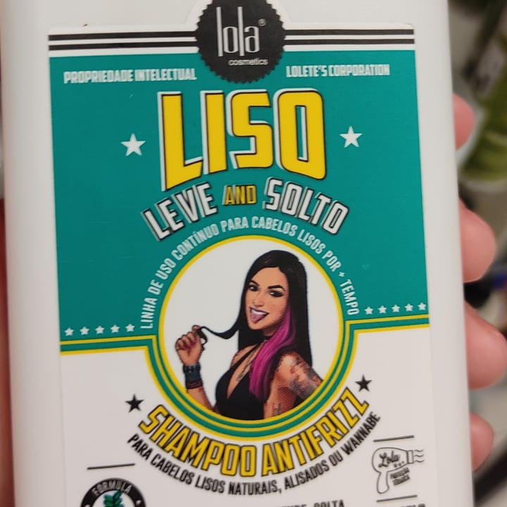 photo of Lola Cosmetics Shampoo cabelos Lisos shared by @sabrinyflores on  23 Apr 2022 - review