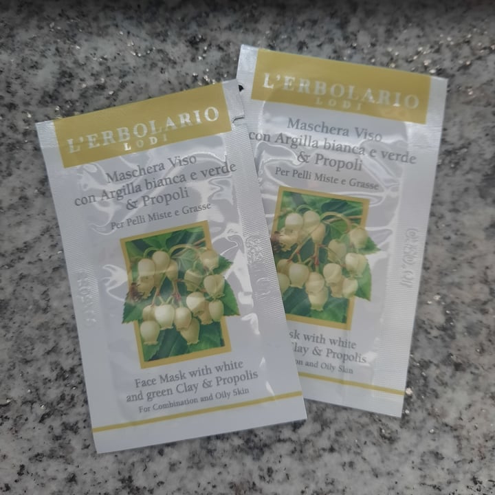 review photo of L' Erbolario Lodi Maschera Viso Argilla e Propoli shared by @lucreziaapii on 17 Sep 2022 - review