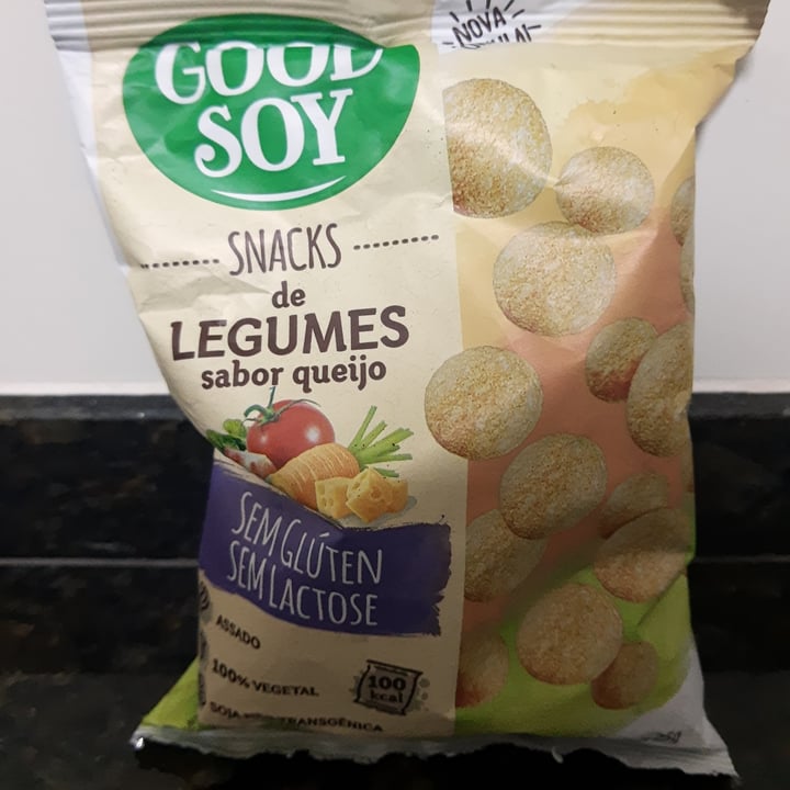 photo of Good Soy Sancks Legumes Sabor Queijo shared by @drivallerine on  06 May 2022 - review