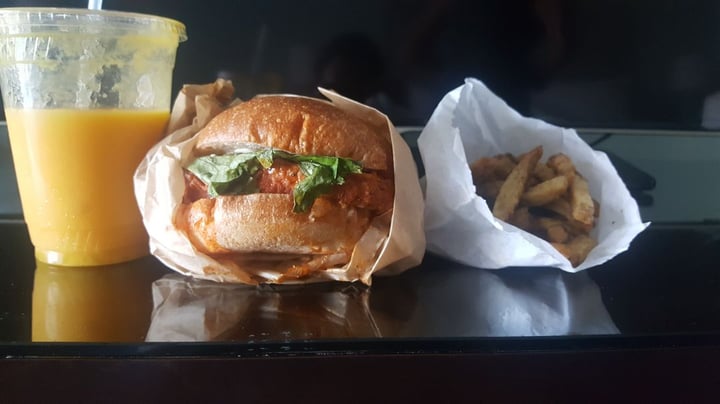 photo of Evolution Buffalo  Chicken Sandwich shared by @mallibra55 on  04 Jul 2019 - review