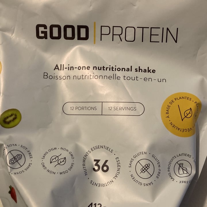 photo of Good Protein Protéines à base de plantes shared by @marieyoga on  18 Nov 2021 - review