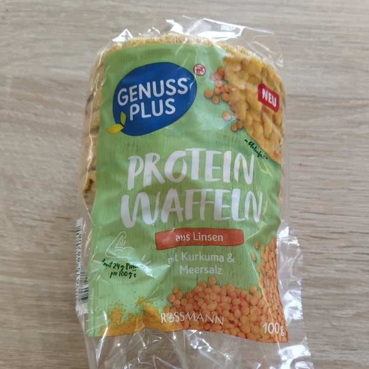 photo of Genuss Plus Protein Waffeln shared by @uckpa on  25 Jun 2022 - review