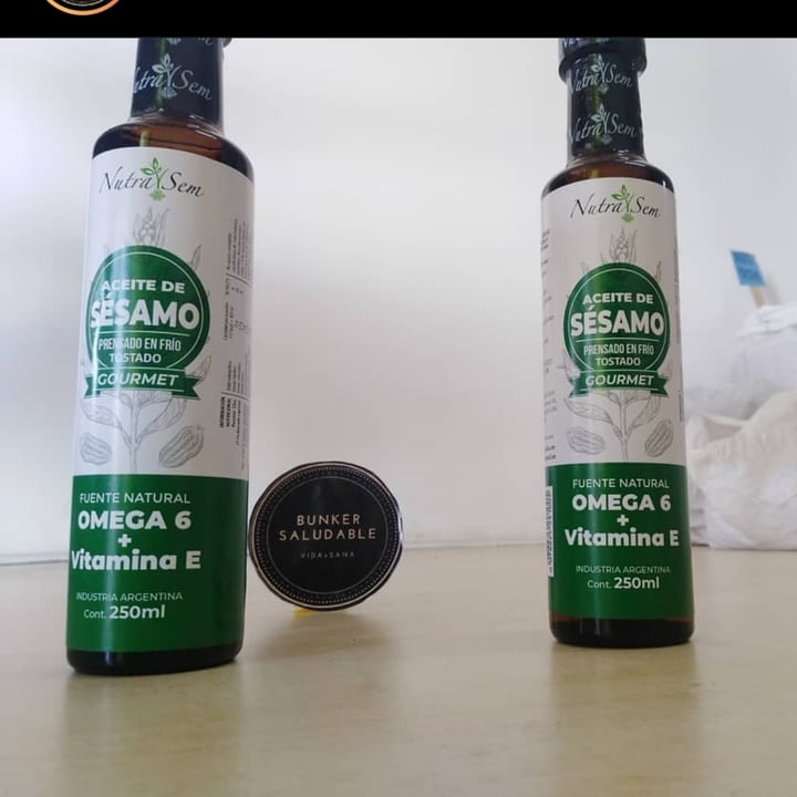 photo of Nutrasem Aceite de Sesamo shared by @melucha8 on  02 Dec 2020 - review