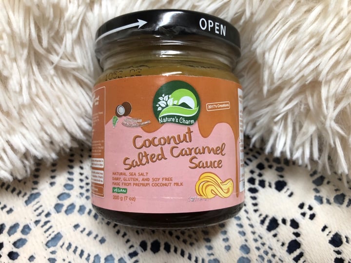Nature's Charm Coconut Salted Caramel Sauce Review abillion