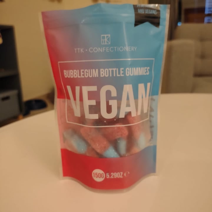 photo of TTK-CONFECTIONERY Bubblegum Bottle Gummies shared by @veganindubai on  13 Nov 2021 - review