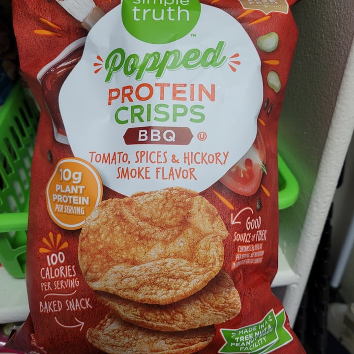 photo of Simple Truth Popped Bbq protein crisps shared by @greentini4 on  20 Oct 2021 - review