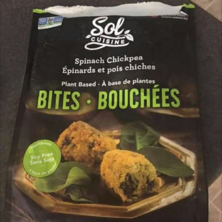 photo of Sol Cuisine Spinach Chickpea Bites shared by @emmabrownsyp on  11 Feb 2021 - review