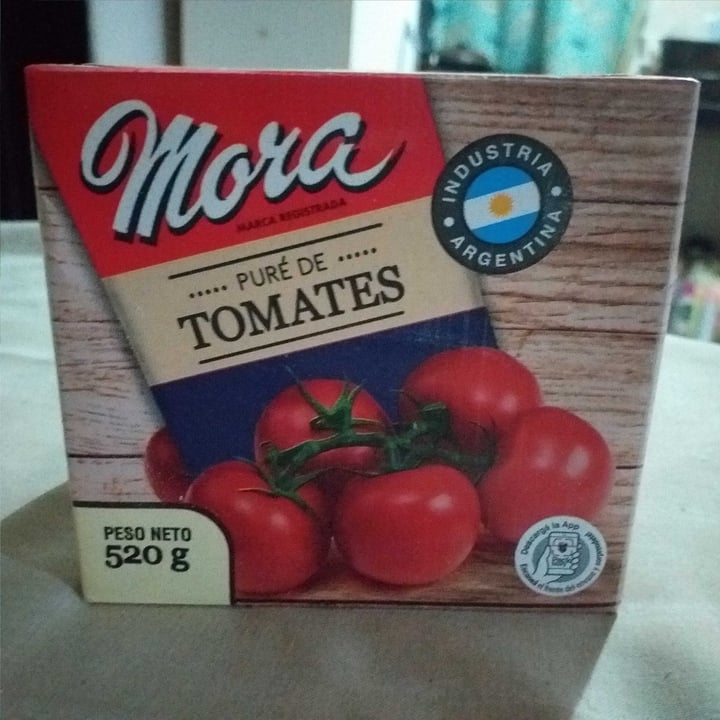 photo of Mora Puré De Tomates shared by @candelabrizuela on  01 Sep 2020 - review