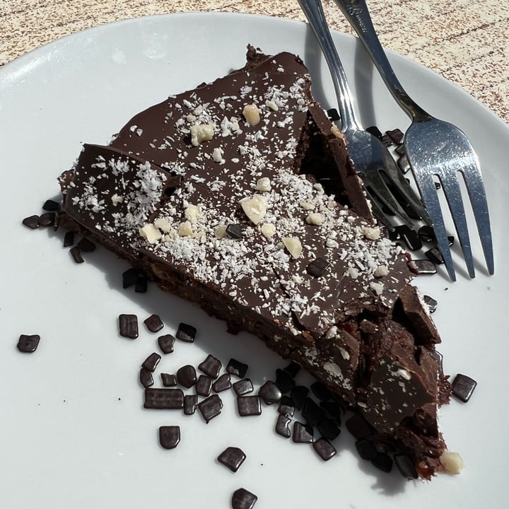 review photo of Tetería Baraka Tarta chocolate crudivegana shared by @albaflowers on 05 May 2022 - review