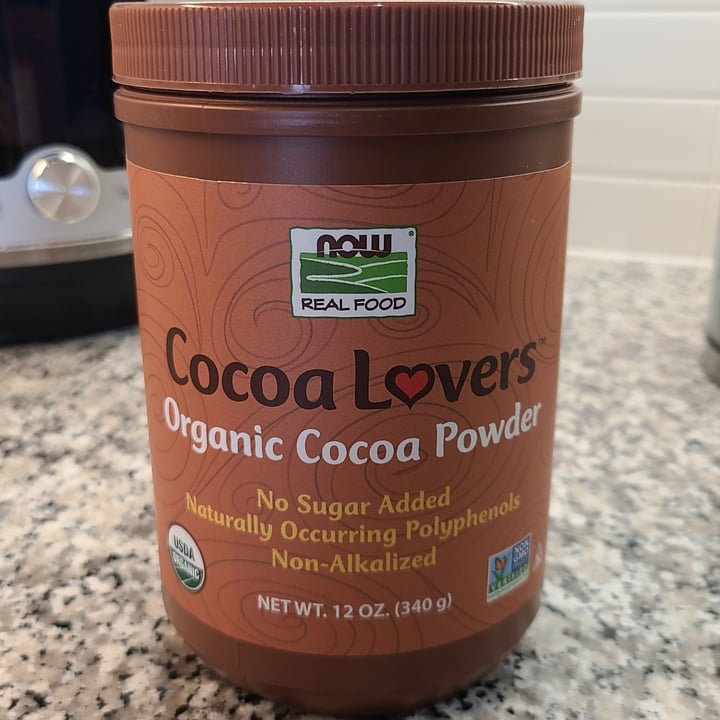 photo of Now Real Food Organic Cocoa Powder shared by @clauvarajao on  16 Apr 2022 - review