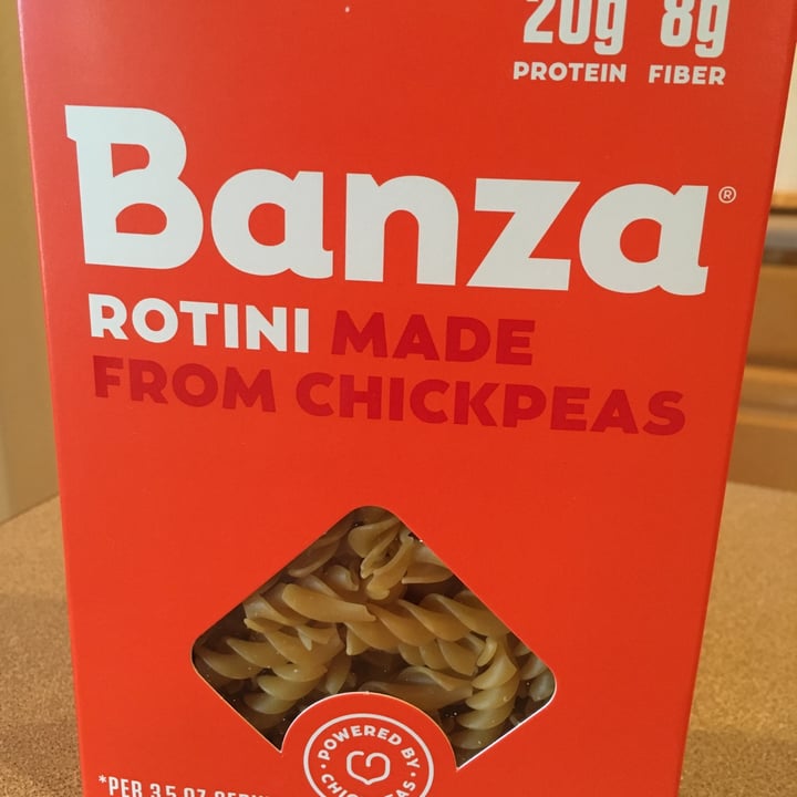 photo of Banza Rotini Made from Chickpeas shared by @allcreaturesareone on  31 May 2022 - review