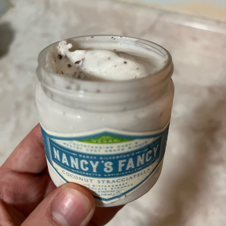 photo of Nancy's Fancy Coconut Stracciatella shared by @michael93l on  10 Apr 2022 - review