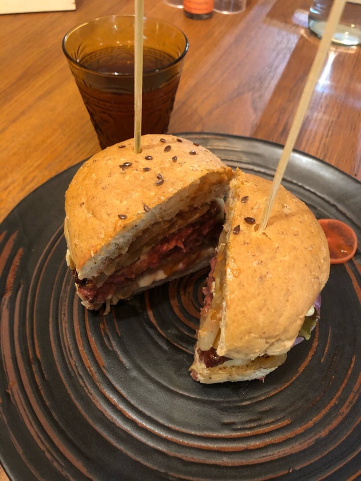 review photo of Barefood Bangkok ; Bangkok Vegan NutCheese Cheese burger shared by @shec10 on 27 Aug 2019 - review