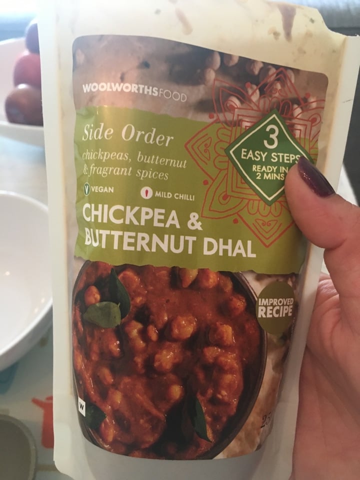 photo of Woolworths Food Chickpea & Butternut Dhal shared by @bonapetaste on  05 Jan 2020 - review