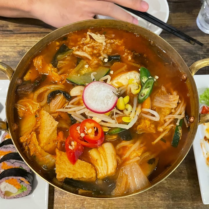 review photo of Daehwa Vegetarian 짬뽕 Jjampong (Spicy Noodle Soup) shared by @kimjongquiche on 10 Oct 2021 - review