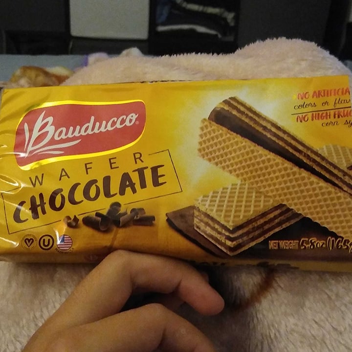 photo of Bauducco Chocolate Wafers shared by @biancavegan on  16 Nov 2021 - review