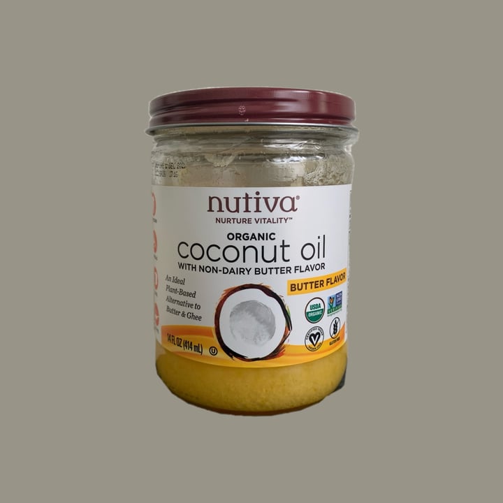 photo of Nutiva coconut oil butter flavor shared by @soki on  28 May 2020 - review