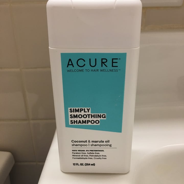 photo of Acure Acure simply soothing shampoo coconut and marula oil shared by @monilooch on  31 May 2022 - review