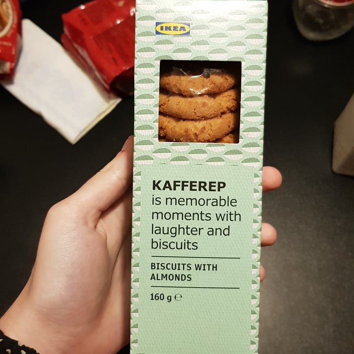 photo of Ikea Kafferep (biscuits with almonds) shared by @elemino on  26 Oct 2022 - review