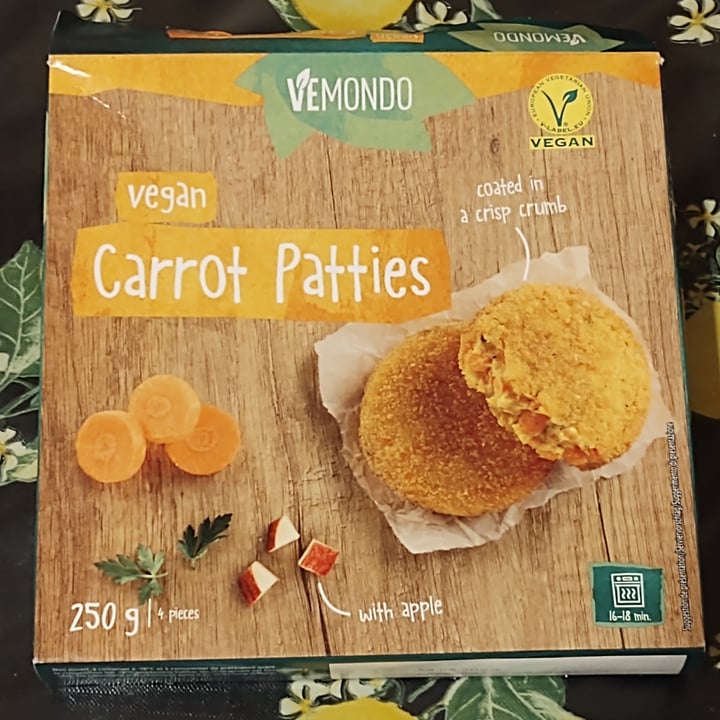 photo of Vemondo  vegan carrot patties shared by @alex82 on  23 Jul 2022 - review