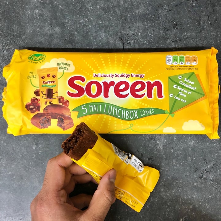 photo of Soreen Malt Lunchbox Loaves shared by @rikesh on  31 Jan 2021 - review