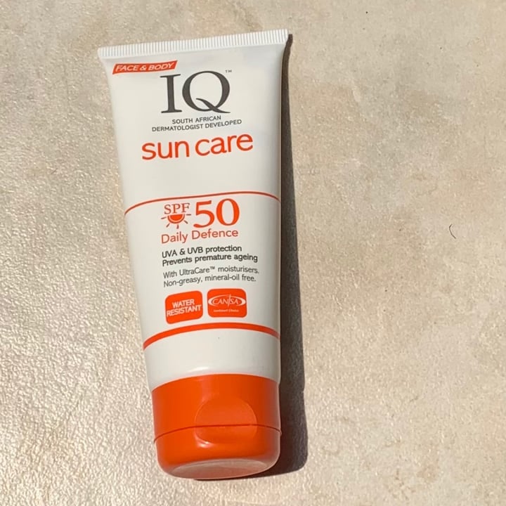 photo of IQ Sun Care 50 SPF shared by @zandrib on  27 Oct 2020 - review
