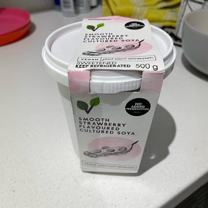 photo of Woolworths Food Cultured Soya shared by @jaxipop on  31 Jan 2022 - review