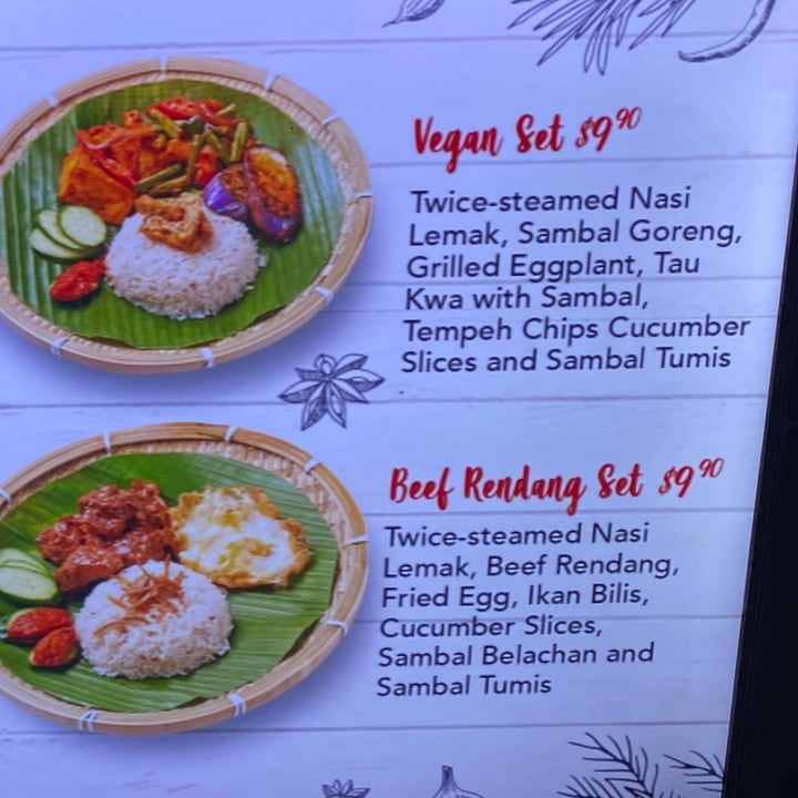 photo of OG Lemak Vegan Set shared by @biapol on  14 Sep 2021 - review