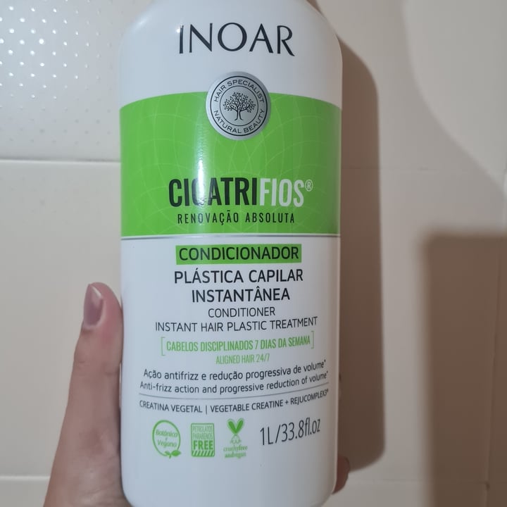 review photo of Inoar Cicatrifios condicionador shared by @daniconde21 on 27 Apr 2022 - review