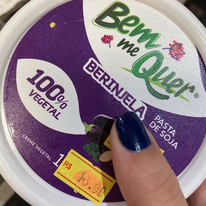 photo of Bem me Quer Pasta de soja Berinjela shared by @despertardafenix on  05 Aug 2021 - review