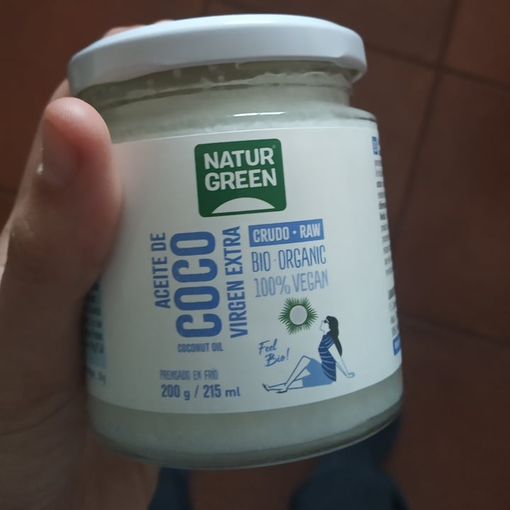 photo of NATUR GREEN Aceite De Coco Virgen Extra shared by @ceciliaalba on  03 Jan 2021 - review
