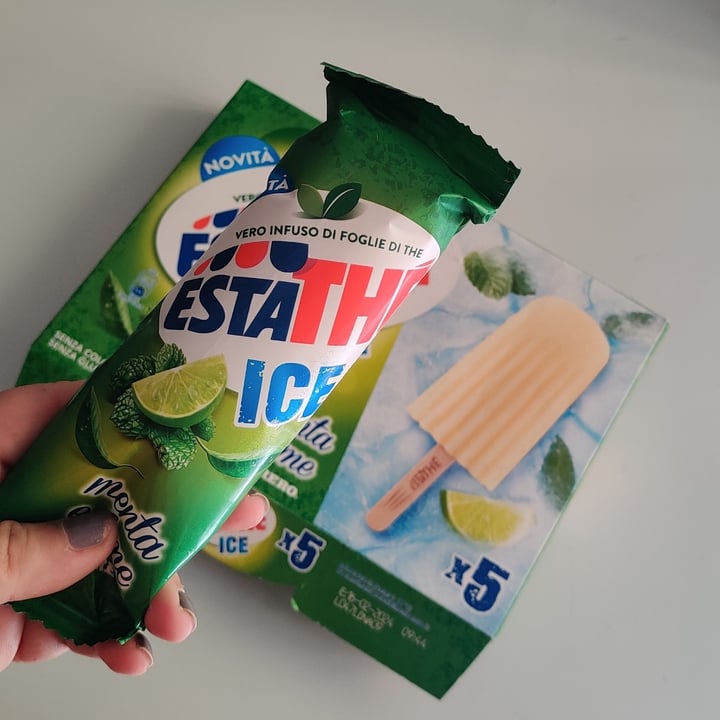 photo of Estathé Estathé Ice - Thè verde con menta e lime shared by @serenasofia on  05 Jun 2022 - review