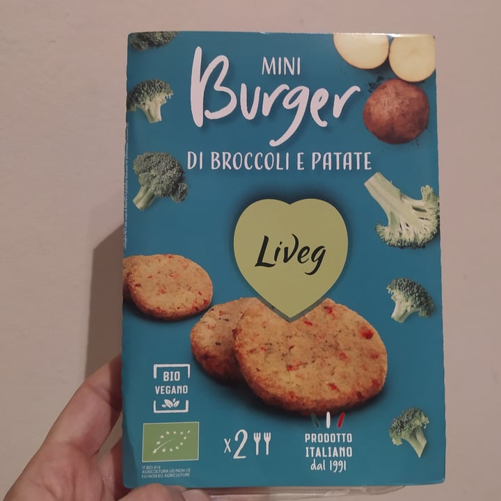 photo of Liveg Mini Burger di Broccoli E Patate shared by @alemdv on  19 Oct 2021 - review